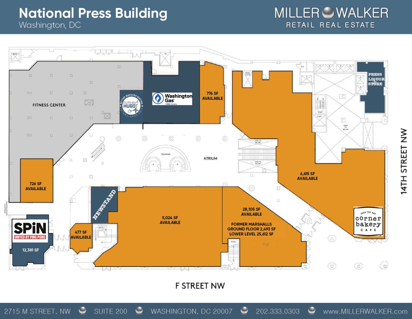 national press building floor plans