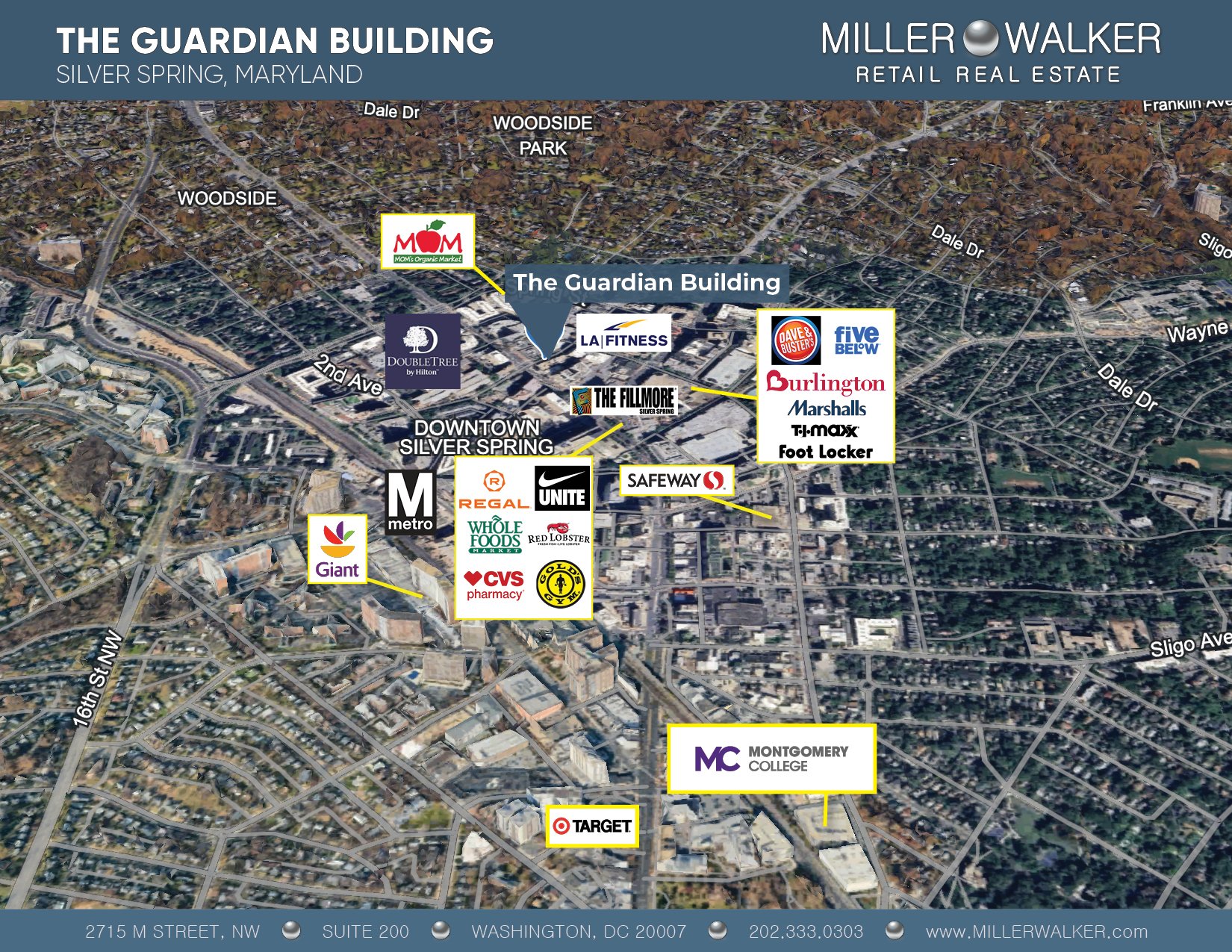 The guardian building in silver spring nearby retail map