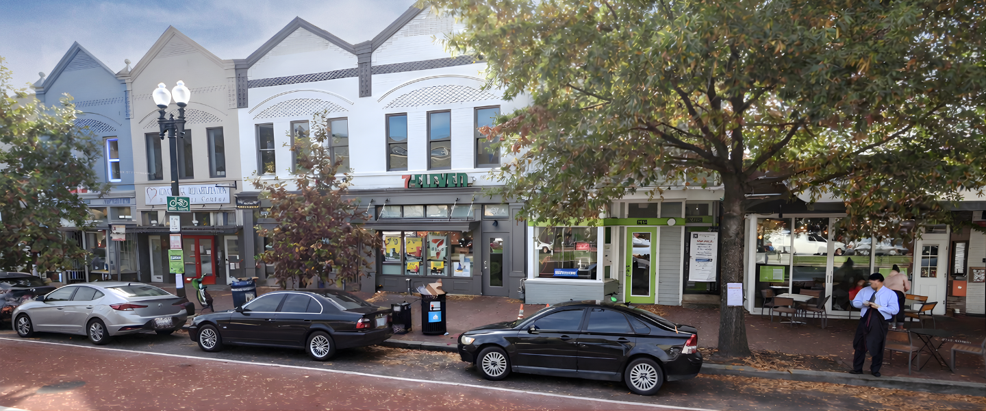 Storefront at 637A Pennsylvania Avenue SE on Capitol Hill in Washington, DC