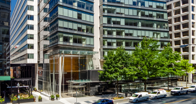 Thumbnail image of 1152 15th Street NW in Washington DC featuring a 2,402 RSF turn-key coffee shop opportunity.