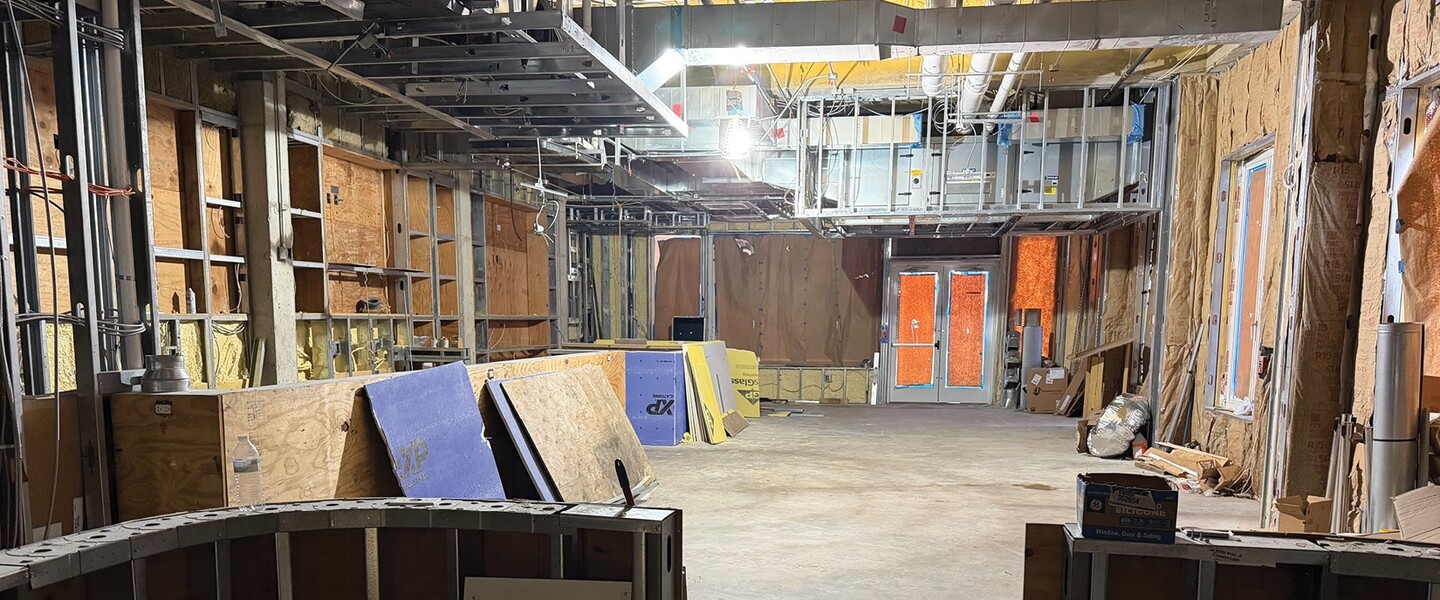 Open interior of the available retail space at 3557 Georgia Avenue NW